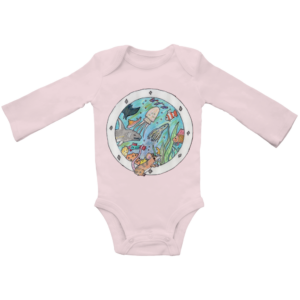 Baby Bio Bodysuite Langarm Bullauge