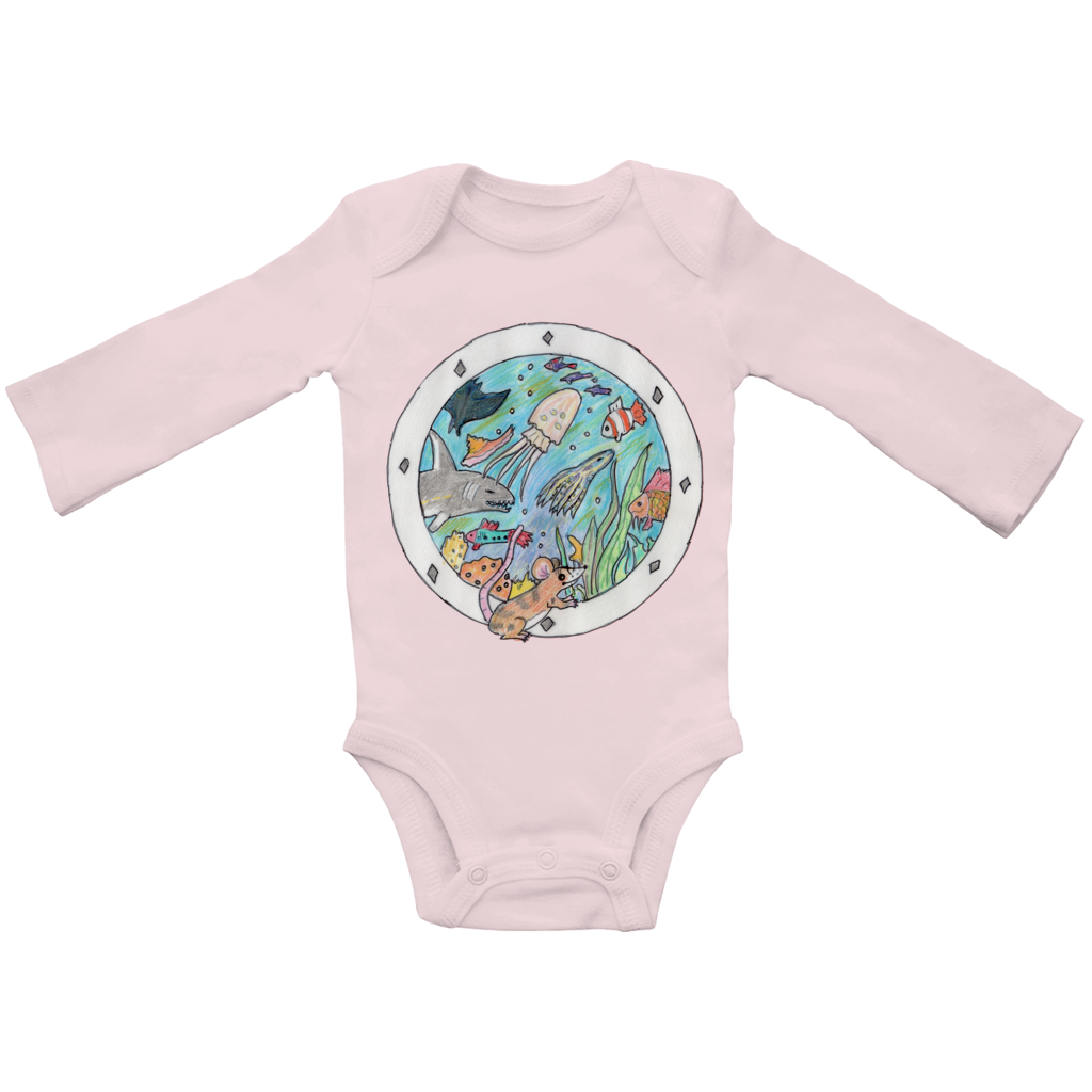 Baby Bio Bodysuite Langarm Bullauge