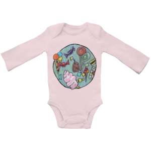 Baby Bio Bodysuite Langarm Eis