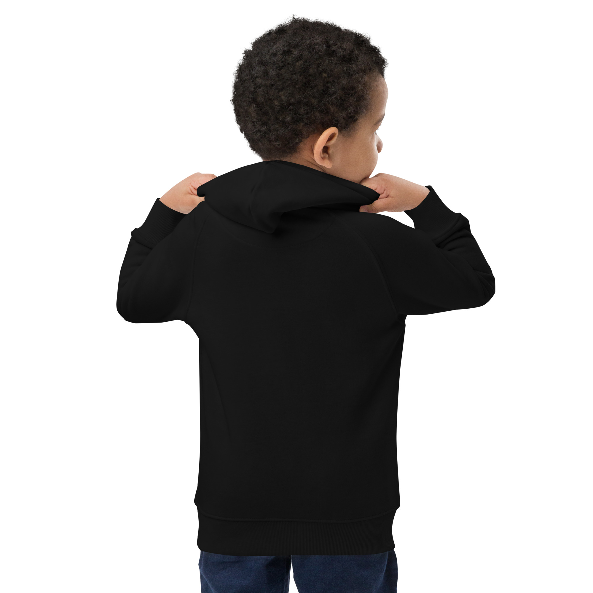 Öko-Kapuzenpullover für Kinder - Motiv Süßes - Druck vorne – Bild 2