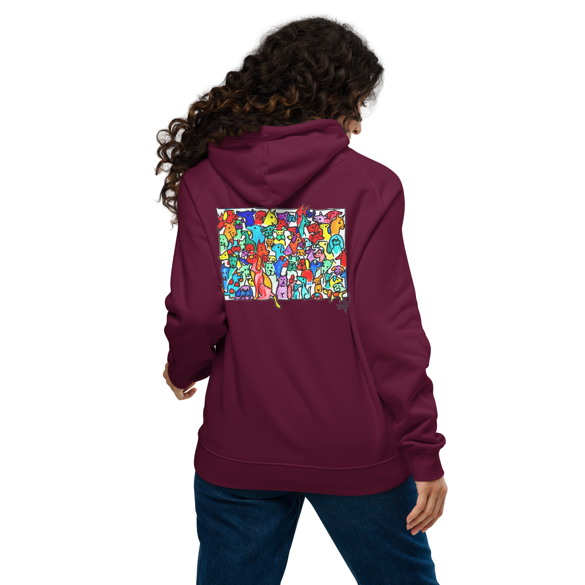 Bio Hoodie - Motiv FindTheCat4 – Bild 4