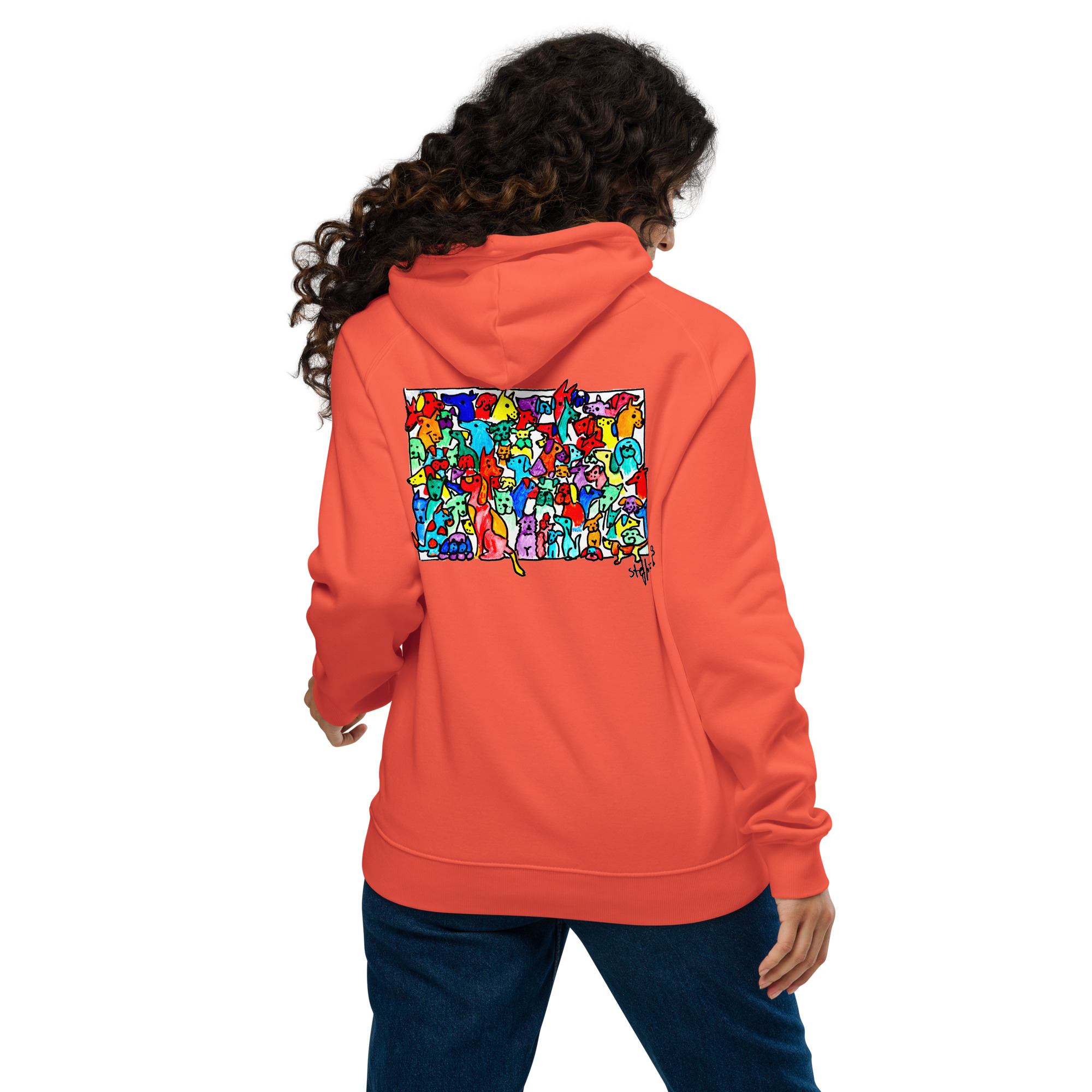 Bio Hoodie - Motiv FindTheCat4 – Bild 10