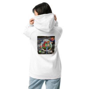 Bio Hoodie - Motiv Welt